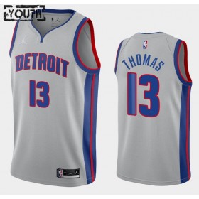 Detroit Pistons Khyri Thomas 13 2020-21 Jordan Brand Statement Edition Pelipaidat Swingman - Lasten